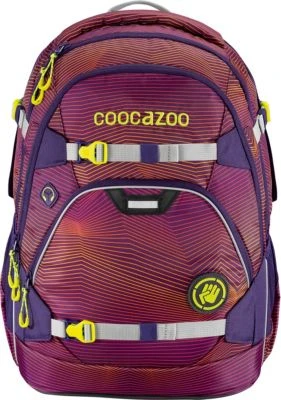 Coocazoo Schulrucksack ScaleRale Soniclights Purple 1 Coocazoo Schulrucksack ScaleRale Soniclights Purple