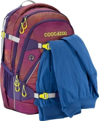 Coocazoo Schulrucksack ScaleRale Soniclights Purple 3 Coocazoo Schulrucksack ScaleRale Soniclights Purple – Bild 3