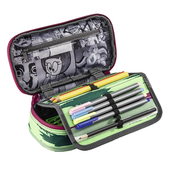 Coocazoo Federmäppchen "PencilDenzel",Bartik , Mit Geodreieckfach 2 Coocazoo Federmäppchen "PencilDenzel",Bartik , Mit Geodreieckfach – Bild 2