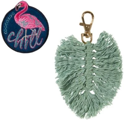 Coocazoo Rucksackhänger COLOUR-UP Flamingo, 2-tlg. 1 Coocazoo Rucksackhänger COLOUR-UP Flamingo, 2-tlg.