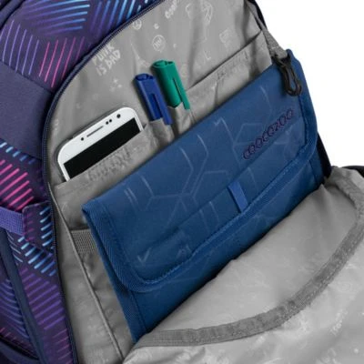 Coocazoo Schulrucksack MATE Indigo Illusion (2023) 3 Coocazoo Schulrucksack MATE Indigo Illusion (2023) – Bild 3