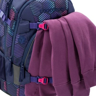 Coocazoo Schulrucksack MATE Indigo Illusion (2023) 4 Coocazoo Schulrucksack MATE Indigo Illusion (2023) – Bild 4