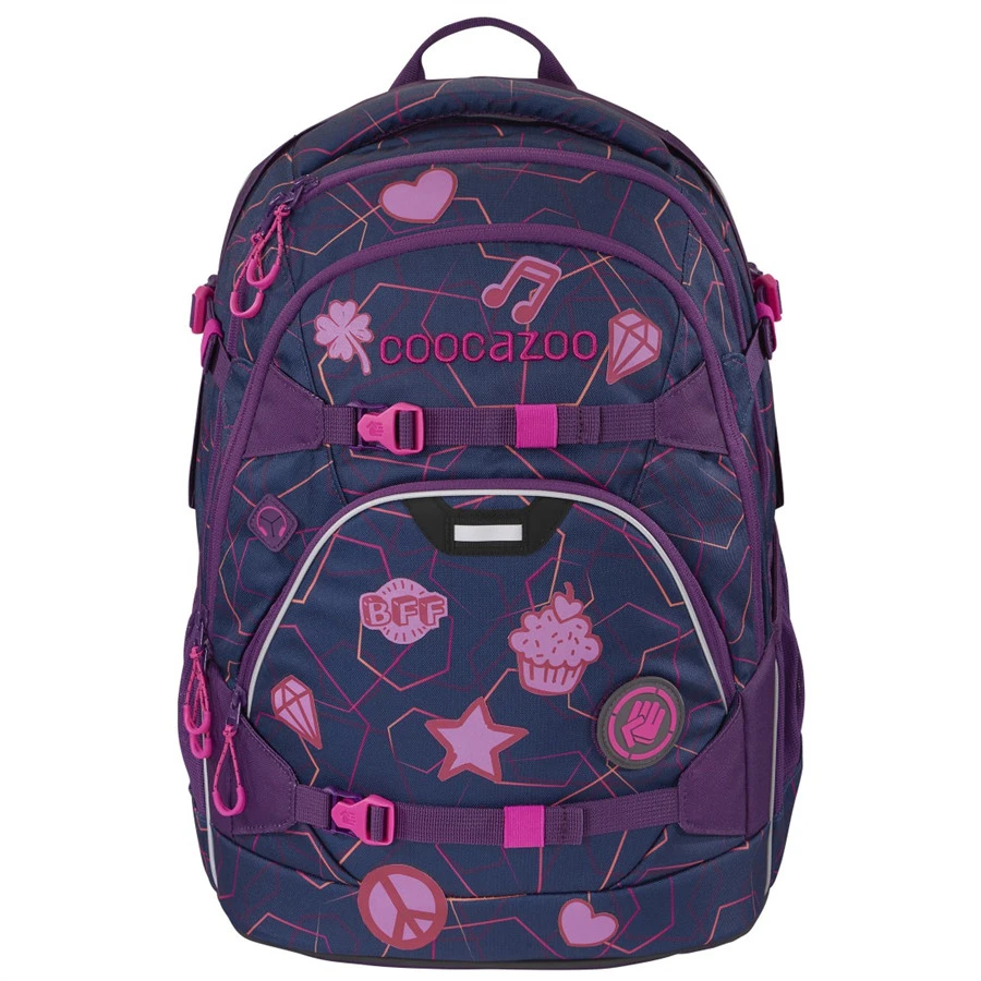 Coocazoo Aufkleber-Set "StickyRicky", Rot, Reflektierend Und Wasserfest, Selbstklebende Textilsticker 4 Coocazoo Aufkleber-Set "StickyRicky", Rot, Reflektierend Und Wasserfest, Selbstklebende Textilsticker – Bild 4