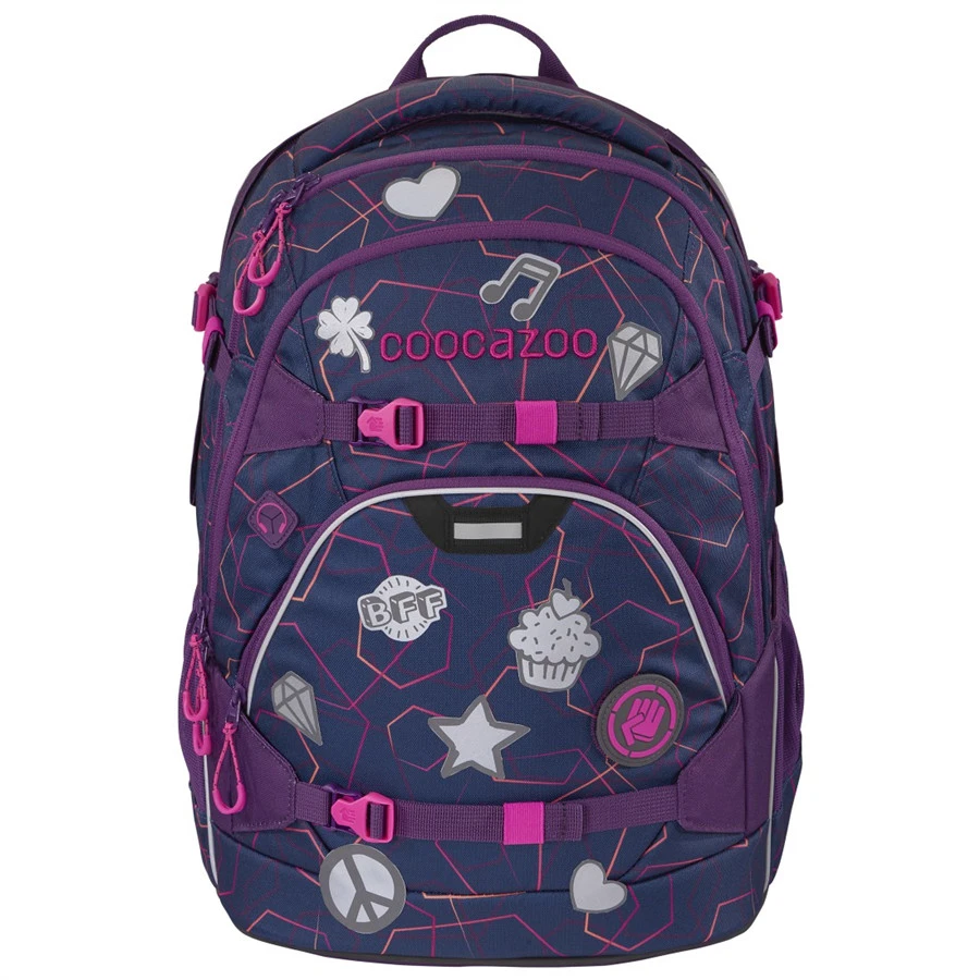 Coocazoo Aufkleber-Set "StickyRicky", Silber, Reflektierend Und Wasserfest, Selbstklebende Textilsticker 4 Coocazoo Aufkleber-Set "StickyRicky", Silber, Reflektierend Und Wasserfest, Selbstklebende Textilsticker – Bild 4