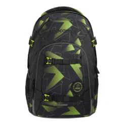 Coocazoo Schulranzen Verkaufsgeschäft 3 Schulrucksack Coocazoo JOKER, Lime Flash, AGR-Zertifikat