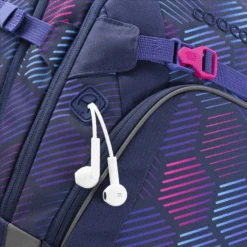 Schulrucksack Coocazoo MATE, Indigo Illusion, AGR-Zertifikat -Coocazoo Schulranzen Verkaufsgeschäft 61142