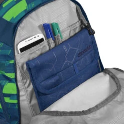 Schulrucksack Coocazoo MATE, Lime Stripe, AGR-Zertifikat -Coocazoo Schulranzen Verkaufsgeschäft 77007