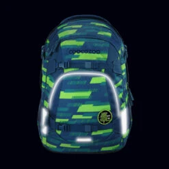 Schulrucksack Coocazoo MATE, Lime Stripe, AGR-Zertifikat -Coocazoo Schulranzen Verkaufsgeschäft 77008