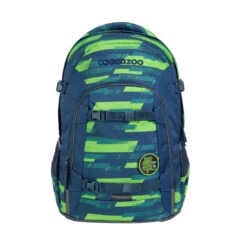 Coocazoo Schulranzen Verkaufsgeschäft 13 Schulrucksack Coocazoo JOKER, Lime Stripe, AGR-Zertifikat