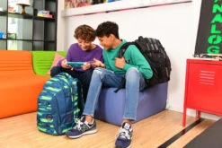 Schulrucksack Coocazoo JOKER, Lime Stripe, AGR-Zertifikat -Coocazoo Schulranzen Verkaufsgeschäft 77073