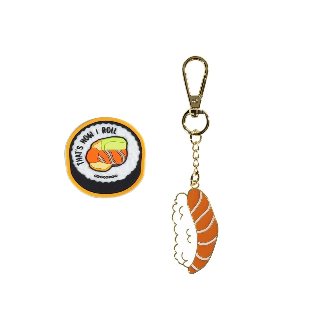 COLOUR UP-Set Coocazoo Sushi Love: Anhänger & Patch 1 COLOUR UP-Set Coocazoo Sushi Love: Anhänger & Patch
