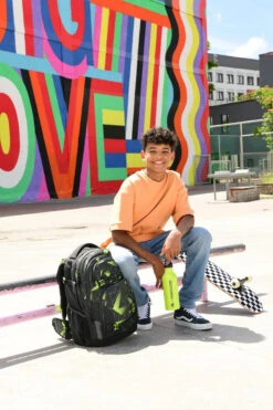 Edelstahl-Trinkflasche Coocazoo, Lime -Coocazoo Schulranzen Verkaufsgeschäft 77352